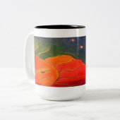 Sol, luiaard tweekleurige koffiemok (Voorkant links)