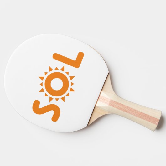 Sol Tafeltennisbatje (Zijkant)