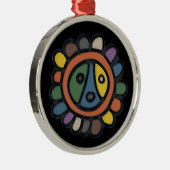 Sol Taino Circle Ornament (Rechts)