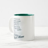 Sola Gratia/Grace Alone Tweekleurige Koffiemok (Voorkant links)