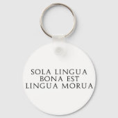 Sola Lingua Bona Sleutelhanger (Voorkant)