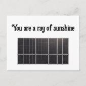 Sola-paneel Briefkaart (Voorkant)