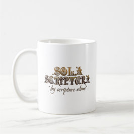 "SOLA SCRIPTURA" (met bijbelvers) Klassieke Mok va