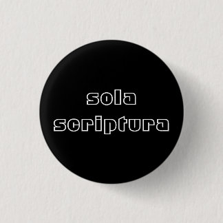 Sola Scriptura Ronde Button 3,2 Cm