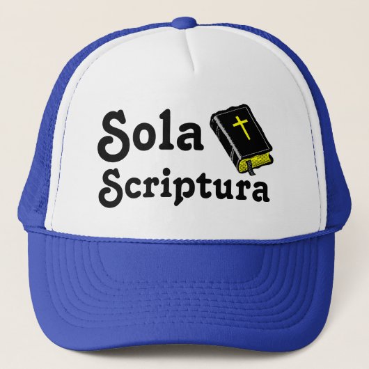Sola Scriptura Trucker Pet (Voorkant)