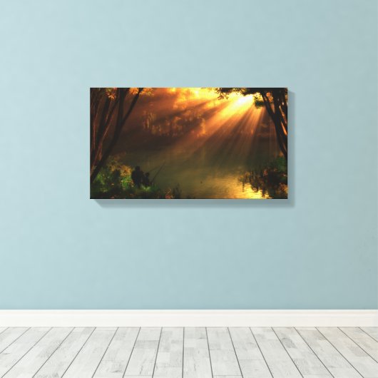 Solace Canvas Afdruk (Insitu (Houten vloer))