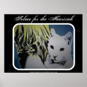 'Solace for the Heartsick Poster' Poster (Voorkant)