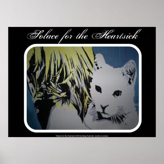 'Solace for the Heartsick Poster' Poster (Voorkant)