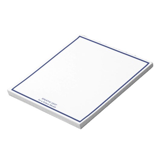 Solace Mind® Adem diep in Notitieblok (Linkerzijde)