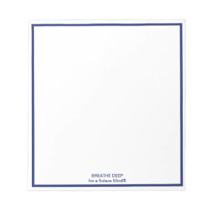 Solace Mind® Adem diep in Notitieblok