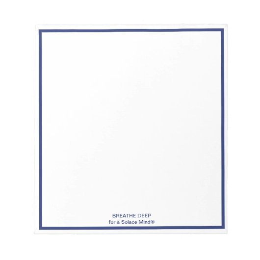 Solace Mind® Adem diep in Notitieblok (Voorkant)