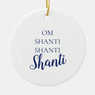 Solace Mind® OM Shanti Ornament
