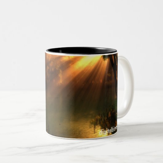 Solace-Mok Tweekleurige Koffiemok (Voorkant rechts)