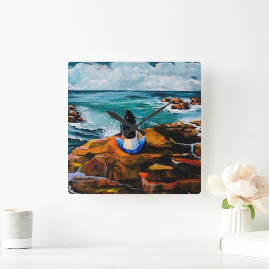 Solace Vierkante Klok (Huis)