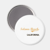 Solana Beach California Classic Magneet (Voorkant / Achterkant)