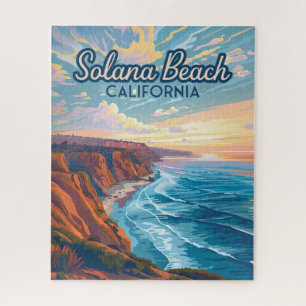 Solana Beach California San Diego Vintage Legpuzzel