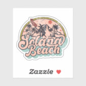 Solana Beach, California Sticker (Vel)