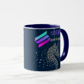 Solana Crypto Koffie mok Trading Gift Sol Cup (Voorkant rechts)