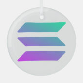 Solana Glas Ornament (Voorkant)