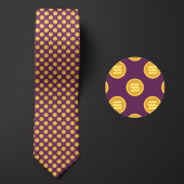 Solana Gold Coin Cryptocurrency-patroon Stropdas