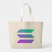 Solana Grote Tote Bag (Achterkant)