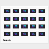 Solana Neon Speed Bars Sticker (Vel)