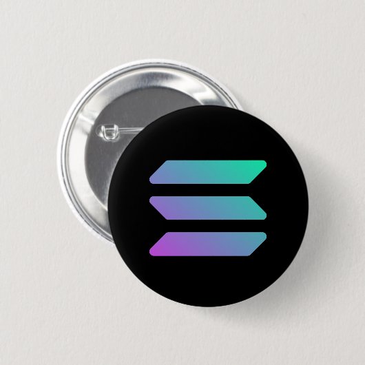 Solana Ronde Button 5,7 Cm (Voorkant /achterkant)