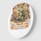Solange Alligator Huis Decoratie Wandklok (Hoek)