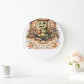 Solange Alligator Huis Decoratie Wandklok (Huis)