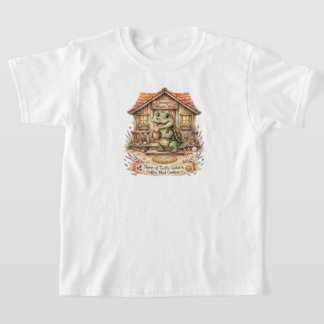 Solange Cozy Alligator House Jeugd T-Shirt Maat Me