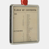 Solano County atlas map Metalen Ornament (Rechts)