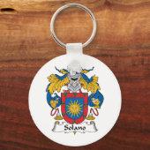 Solano Family Crest Sleutelhanger (Voorkant)