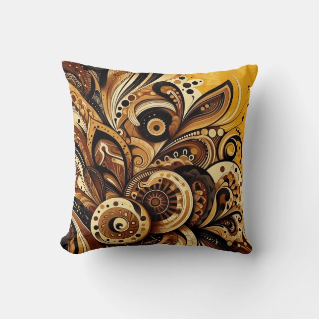 Solar Abstraction Kussen (Voorkant)