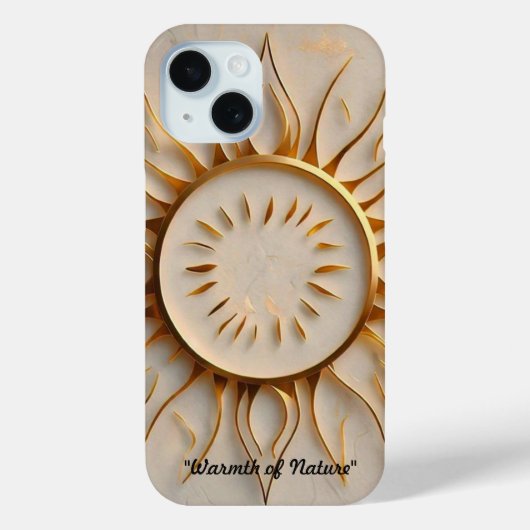 "Solar Blaze" Case-Mate iPhone Case (Achterkant)