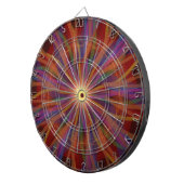 Solar Bloom – De Dans van Licht en Kleur. Dartbord (Voorkant Rechts)