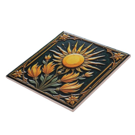 Solar Bloom Tegeltje (Zijkant)