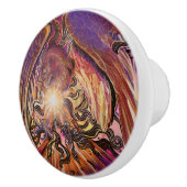 Solar Burst Hawk-Button Keramische Knop (Rechts)