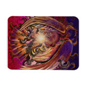 Solar Burst Hawk Magneet (Horizontaal)