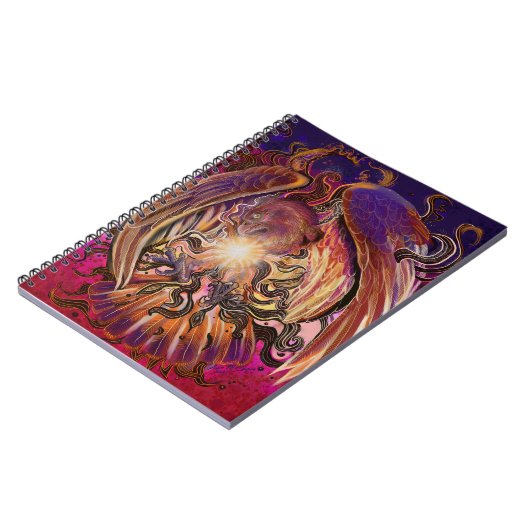 Solar Burst Hawk Notitieboek (Linkerzijde)