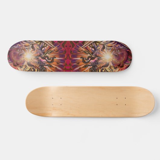 Solar Burst Hawk Persoonlijk Skateboard (Horizontaal)