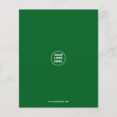 Solar Business bewerkbare aangepaste flyer (Achterkant)