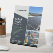 Solar Business Services Aangepast voetstuk Reclamebord Met Voetstuk (Insitu)