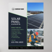 Solar Business Services Custom Poster (Voorkant)