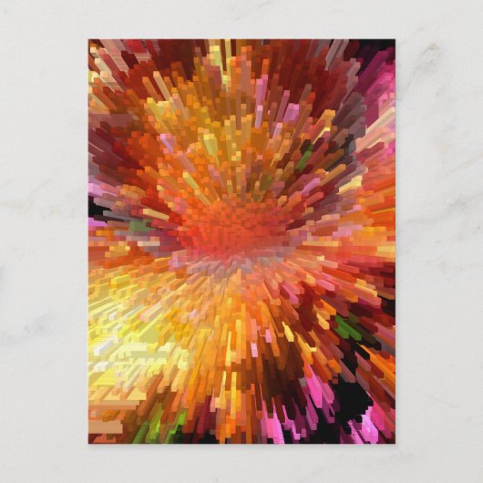 Solar Cube Blast Briefkaart (Voorkant)