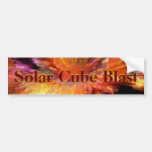 Solar Cube Blast Bumpersticker (Voorkant)