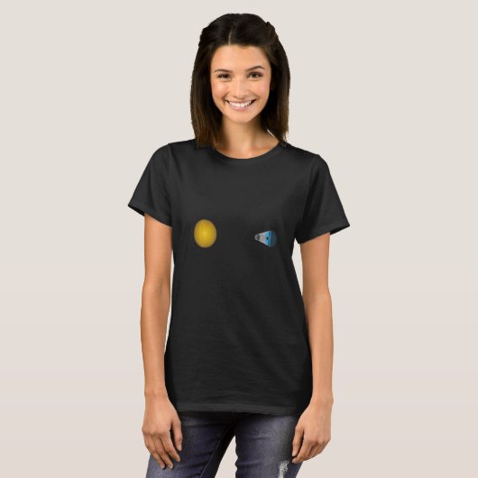 Solar Eclipse  1 T-shirt (Voorkant volledig)