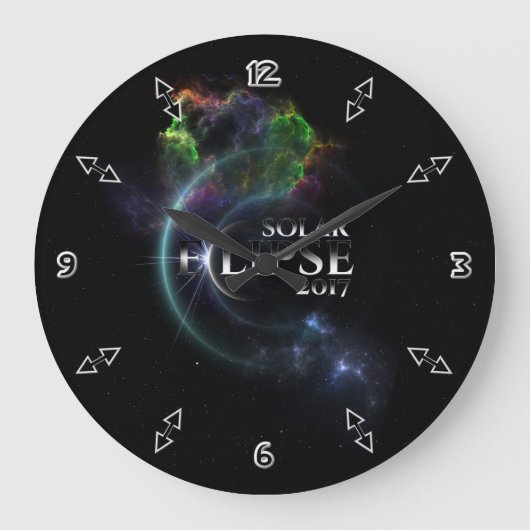 Solar Eclipse 2017 Grote Klok (Voorkant)