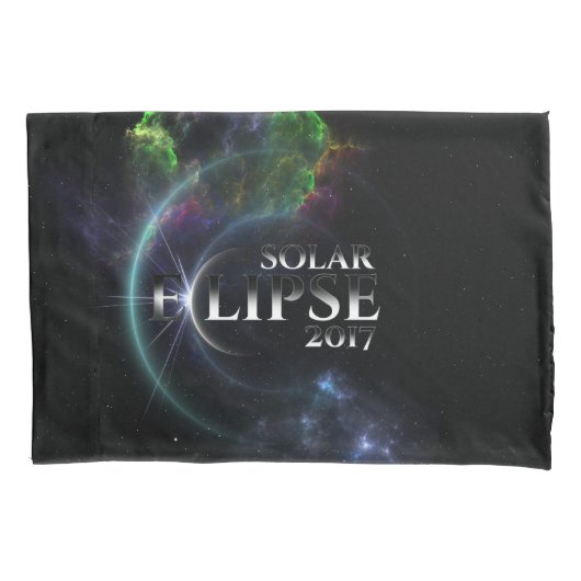 Solar Eclipse 2017 Kussensloop (Voorkant)