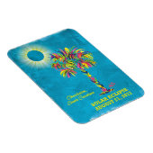 Solar Eclipse 2017 Magneet (Rechterzijde)