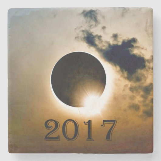 Solar Eclipse 2017, marmer Onderzetters (Voorkant)